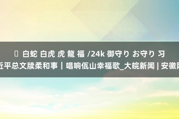 ✨白蛇 白虎 虎 龍 福 /24k 御守り お守り 习近平总文牍柔和事｜唱响佤山幸福歌_大皖新闻 | 安徽网