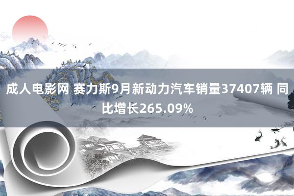 成人电影网 赛力斯9月新动力汽车销量37407辆 同比增长265.09%