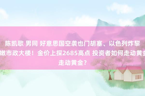 陈凯歌 男同 好意思国空袭也门胡塞、以色列炸黎巴嫩市政大楼！金价上探2685高点 投资者如何走动黄金？