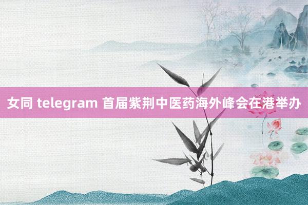 女同 telegram 首届紫荆中医药海外峰会在港举办