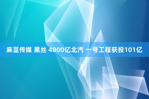 麻豆传媒 黑丝 4800亿北汽 一号工程获投101亿