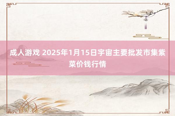 成人游戏 2025年1月15日宇宙主要批发市集紫菜价钱行情